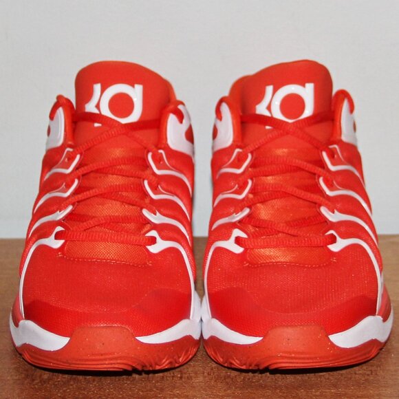 Nike KD 17 TB Basketball Shoes Mens 9.5 Team Orange White main image 4